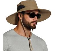 EINSKEY Chapeau Anti UV Homme Femme Large Bord Casquette Pliable Étanche pour la Randonnée, Le Jardinage, Le Safari et la Brouss