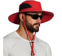 EINSKEY Chapeau Anti UV Homme Femme Large Bord Casquette Pliable Étanche pour la Randonnée, Le Jardinage, Le Safari et la Brouss