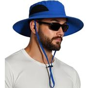EINSKEY Chapeau Anti UV Homme Femme Large Bord Casquette Pliable Étanche pour la Randonnée, Le Jardinage, Le Safari et la Brouss