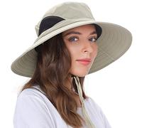 EINSKEY Chapeau Anti UV Homme Femme Large Bord Casquette Pliable Étanche pour la Randonnée, Le Jardinage, Le Safari et la Brouss