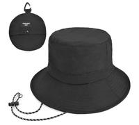 EINSKEY Chapeau Cloche Pliable Anti-UV pour Homme et Femme, Séchage Rapide et Réglable pour Plage, Randonnée, Pêche et Safari