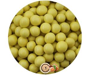 EinsSein 0,35kg Crispy chocolat Dragees perles mariage grand jaune brillant dragées baptême communion amandes feter et recevoir fêter de fete couleur pas cher aux bombe tag voir mes etui contenant
