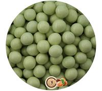 EinsSein 0,35kg Crispy chocolat Dragees perles mariage grand vert clair brillant dragées baptême communion amandes feter et recevoir fêter de fete couleur pas cher aux bombe tag voir mes etui