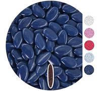 EinsSein 0,5kg Dragées chocolat mariage bleu marine dragees baptême fille garcon communion aux amandes feter et recevoir fêter de fete couleur pas cher aux bombe tag voir mes etui contenant boite a