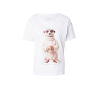 EINSTEIN & NEWTON T-shirt beige / sable / marron / blanc, Taille XS