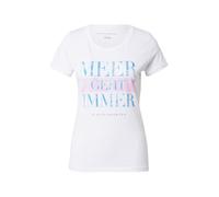 EINSTEIN & NEWTON T-shirt bleu ciel / rose / blanc, Taille XS