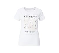 EINSTEIN & NEWTON T-shirt bleu foncé / noisette / noir / blanc, Taille XL