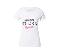 EINSTEIN & NEWTON T-shirt 'Champagne O´clock' rose / noir / blanc, Taille XL