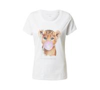 EINSTEIN & NEWTON T-shirt marron / rose / noir / blanc, Taille XS