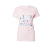 EINSTEIN & NEWTON T-shirt 'Meer Geht Immer' bleu clair / rose, Taille XS