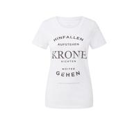 EINSTEIN & NEWTON T-shirt noir / blanc, Taille XS