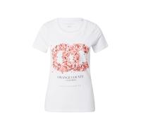 EINSTEIN & NEWTON T-shirt 'Orange County' orange / blanc, Taille XS