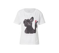 EINSTEIN & NEWTON T-shirt 'Peace Dog' rouge / noir / blanc, Taille L