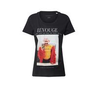 EINSTEIN & NEWTON T-shirt 'Queen' jaune / mélange de couleurs / noir, Taille S