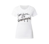 EINSTEIN & NEWTON T-shirt 'Sunshine' noir / blanc, Taille L