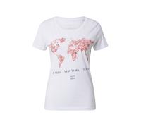 EINSTEIN & NEWTON T-shirt 'World' rose / noir / blanc, Taille S