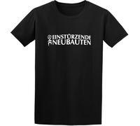 Einsturzende Neubauten Tee Shirt Graphic T-Shirts Summer Men's Black Clothing Size(Small)