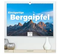 Einzigartige Berggipfel (hochwertiger Premium Wandkalender 2026 DIN A2 quer), Kunstdruck in Hochglanz: Die Gipfel der schlafenden Riesen.