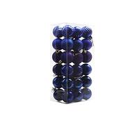 EIOLWJIEO 36 Pièces Fenêtre Mur Boule De Noël Bureau Appartement Arbre Pendentif Suspendu Réutilisable Décoration De Vacances 4cm Diamètre, Bleu