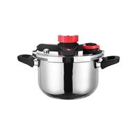 EIOLWJIEO Autocuiseur petite cocotte-minute en acier inoxydable résistant à l'usure avec autobloquant capacité 1,8/2,4 L, 1.8 L