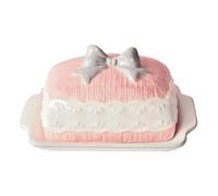 EIOLWJIEO Beurrier en céramique grande capacité, idéal pour conserver vos beurriers préférés. Parfait pour la cuisine la table. Boîte de rangement pratique.