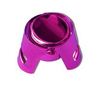 EIOLWJIEO Bouchon de bouteille de vin liège buse en plastique étanche drôle boissons scellant sous vide fuite étanchéité barre gardien réutilisable, violet clair