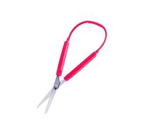 EIOLWJIEO Ciseaux à boucle prise facile fournitures élastiques ciseaux de papeterie adaptatifs accessoires bricolage outil d'artisanat papier cisaillement adolescents