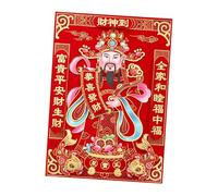 EIOLWJIEO Décoration murale de fête avec des mots de bénédiction chinois pour ajouter une atmosphère joyeuse Pour aux célébrations festives, festivals et fêtes, StyleB