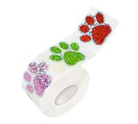 EIOLWJIEO Étiquettes décoratives en forme de pattes de chien, autocollants ludiques pour cartes vœux, scrapbooking et fêtes. Apportez une touche ludique à vos événements. Emballages cadeaux, cartes