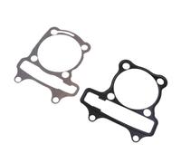 EIOLWJIEO Kit de 100 joints de culasse neufs pour moteurs gros alésage (GY6). Joints culasse faciles à installer. Kit haut moteur pour gros alésage, 180cc (61 mm)