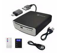 EIOLWJIEO Lecteur CD/autoradio USB Compatible avec Android 4 et Versions ultérieures. Installation Facile. Format Audio WAV sans Perte.