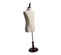 EIOLWJIEO Mannequin unisexe enfant, corps robuste avec base et cou, idéal pour présenter vêtements et accessoires de couture. Modèles pour filles et garçons. Mannequin unisexe enfant présentant des