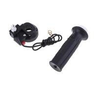 EIOLWJIEO Poignée d'accélérateur ergonomique pour guidon de moto avec poignées tournantes efficaces. Compatible avec un coupe-circuit. Câble de coupe-circuit inclus.