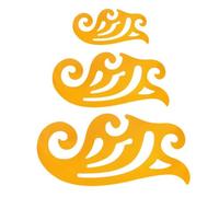 EIOLWJIEO Règle de quilting polyvalente, règle courbe française, gabarits de dessin excellents pour les courbes irrégulières et les mesures. Mesures quilting possibles des deux côtés. Comprend 3