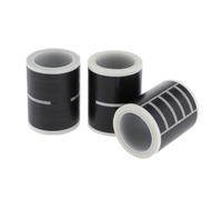 EIOLWJIEO Ruban de signalisation routière - Jeu amusant et sécurisé pour construire des routes - Cadeau de Noël pour enfants - Repositionnable - Panneaux signalisation à monter soi-même - Jouet pour