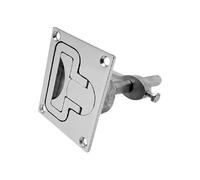 EIOLWJIEO Verrou de Plancher encastré en Acier Inoxydable, Accessoire de quincaillerie Verrouillage pour Bateau, Construction Durable pour Environnement Marin. Accessoire quincaillerie pour Trappe