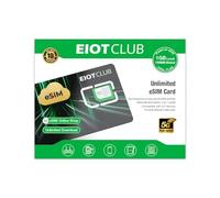 EIOTCLUB Carte eSIM, téléchargements eSIM illimités, carte esim de voyage pour les États-Unis, l'Asie plus de 200 pays dans le monde entier, itinérance de données gratuite (carte eSIM physique)