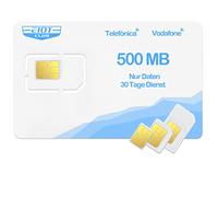 EIOTCLUB Carte SIM Prepayee sans Engagement, Carte SIM Compatible avec Le Réseau de 30 Pays Européens, pour LTE Caméra & Appareil Photo numérique Chasse & Localisateur GPS, Données Uniquement