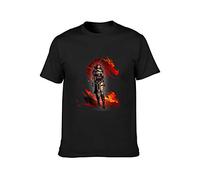 Eir Guild Wars 2 Avata T-Shirt Black Graphic Unisex Tee Shirt 3XL