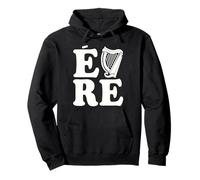 Eire Gaelic Ireland Harpe Eireann Irish Pride St Patrick Day Sweat à Capuche
