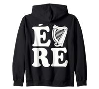 Eire Gaelic Ireland Harpe Eireann Irish Pride St Patrick Day Sweat à Capuche