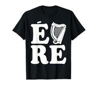 Eire Gaelic Ireland Harpe Eireann Irish Pride St Patrick Day T-Shirt