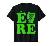 Eire Harpe gaélique Irlande Eireann Irish Green St Patrick Day T-Shirt