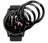 Eirltiy 4 Pièces Verre Trempé pour Garmin Venu 2 Protection Ecran, [9H Dureté][Anti-Rayures][HD Clair Transparent][Installation Facile][Sans Bulless], Vitre Trempe Montre Film Protege Écran