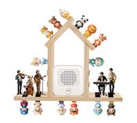 Eirolace Étagère magnétique pour Tonies, étagère Murale magnétique pour boîte de Rangement Toniebox pour 20 à 40 Tonies, étagère pour boîtes de Rangement Toniebox pour Filles et garçons