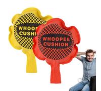 EIROVYA 2 Pièces Coussin Peteur, Blagues, Jouet Coussin Péteur, Un Coussin Peteur Autogonflant - Farce Et Attrape, Jouet De Farces Drôles(A)