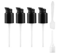 EIROVYA 4 Pompes de Fond de teint de Rechange, For Estee Lauder Double Wear，Fond De Teint Nyx,compatibles avec Les Fonds de teint Double Action Mac et Estée Lauder, changeur de Pompe de Maquillage