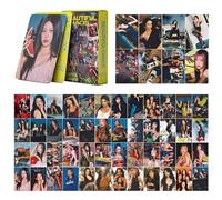 EIROVYA 55 Pcs KATSEYE Photo Cards,Photocard Katseye,Katseye Album,Cards Set Mini Merch Photocards Set,Cadeau d'anniversaire pour Les Fans Carte à Collectionner LOMO Carte