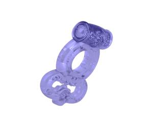 EIS, Penis Ring, anneau pour pénis et testicules, 2-5 cm, étanche, vibrations puissantes, sans plastifiants