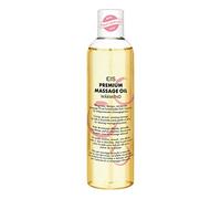 EIS Premium Huile de massage chauffante | Huile de massage érotique avec effet chauffant | Huile érotique sexuelle pour les préliminaires | Gel à l'arôme de chocolat | Flacon de 250 ml